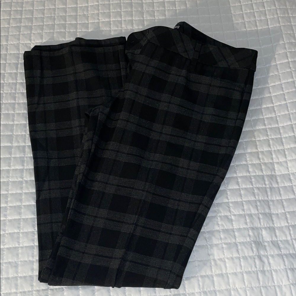 Express Black Checkered Pants